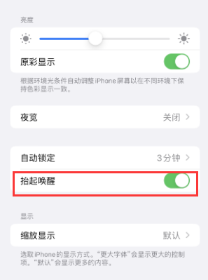 高邑苹果授权维修站分享iPhone轻点无法唤醒怎么办