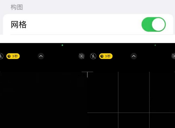 高邑苹果手机维修网点分享iPhone如何开启九宫格构图功能