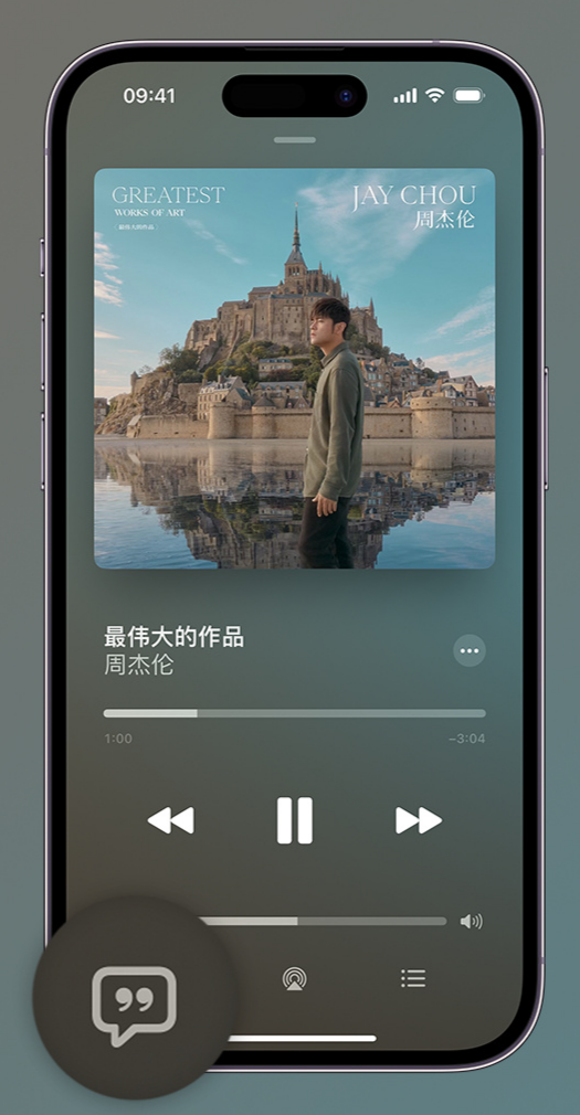 高邑iphone维修分享如何在iPhone上使用Apple Music全新唱歌功能 