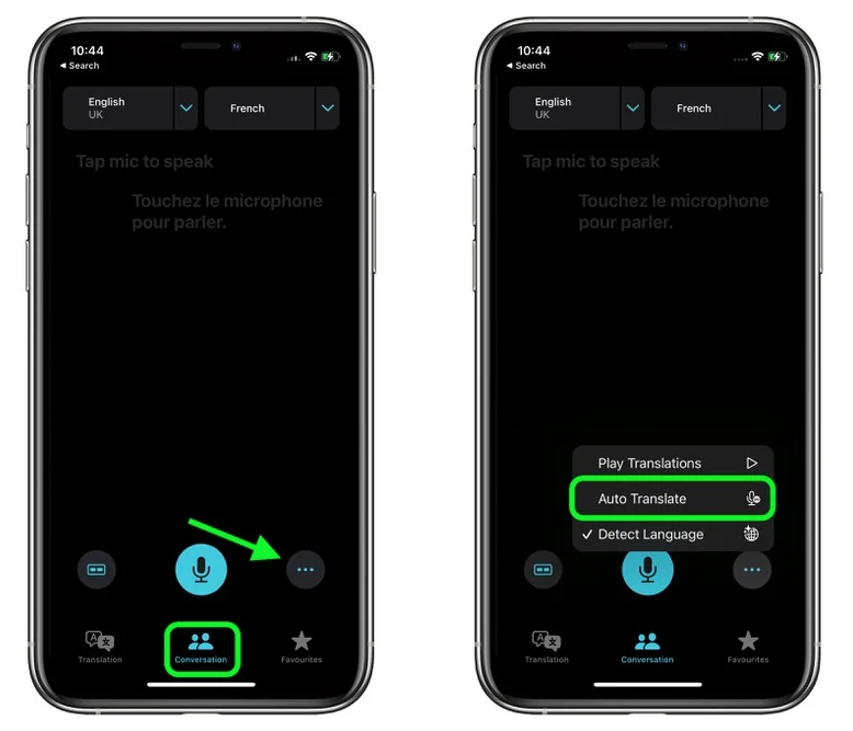 高邑苹果手机维修分享iOS 15 “翻译” App 新改进 
