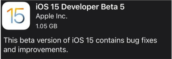 高邑苹果手机维修分享如何升级到iOS15.0 beta5 